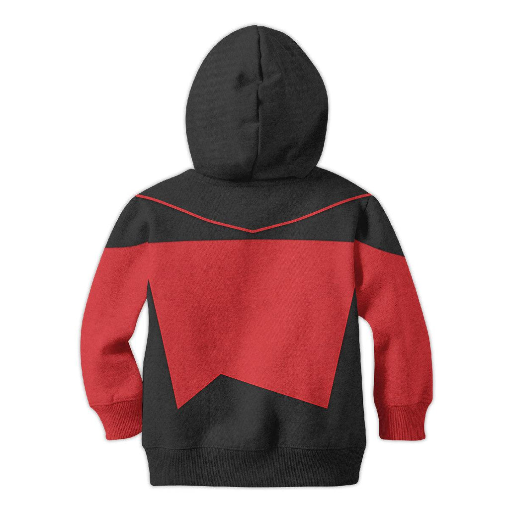 Picard The Next Generation Uniform Cosplay Kid Hoodie Sweatshirt T-Shirt - OodieGang.com