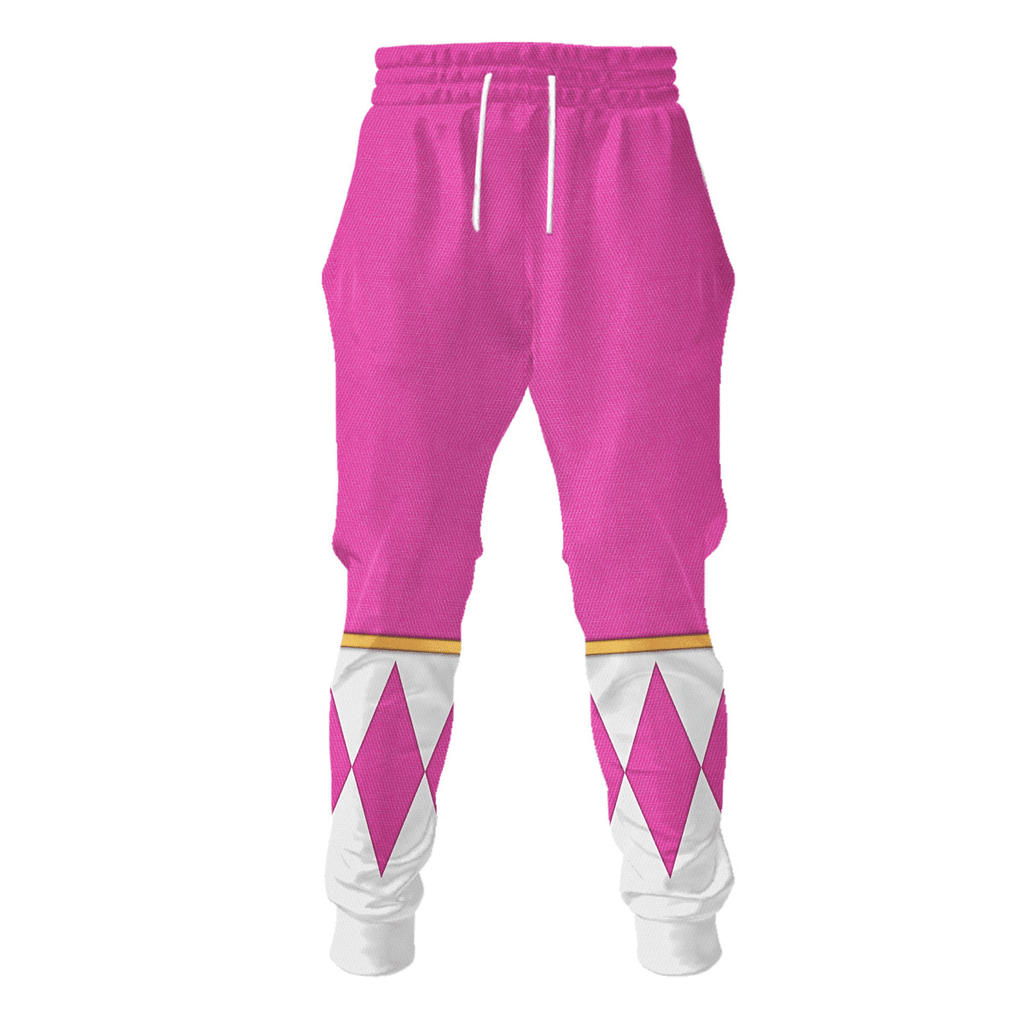 Pink Ranger Dragon Shield Hockey Jersey - OodieGang.com