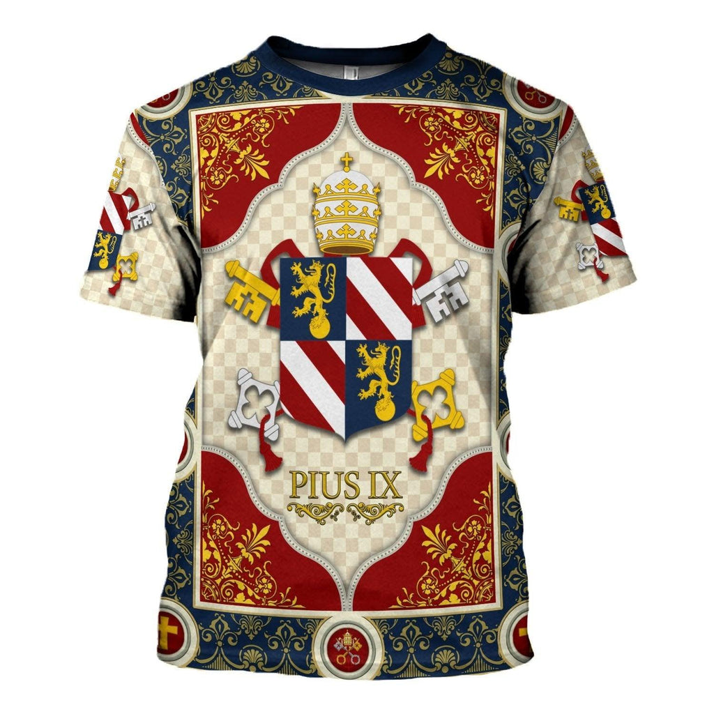 Pope Pius IX Coat Of Arms - OodieGang.com