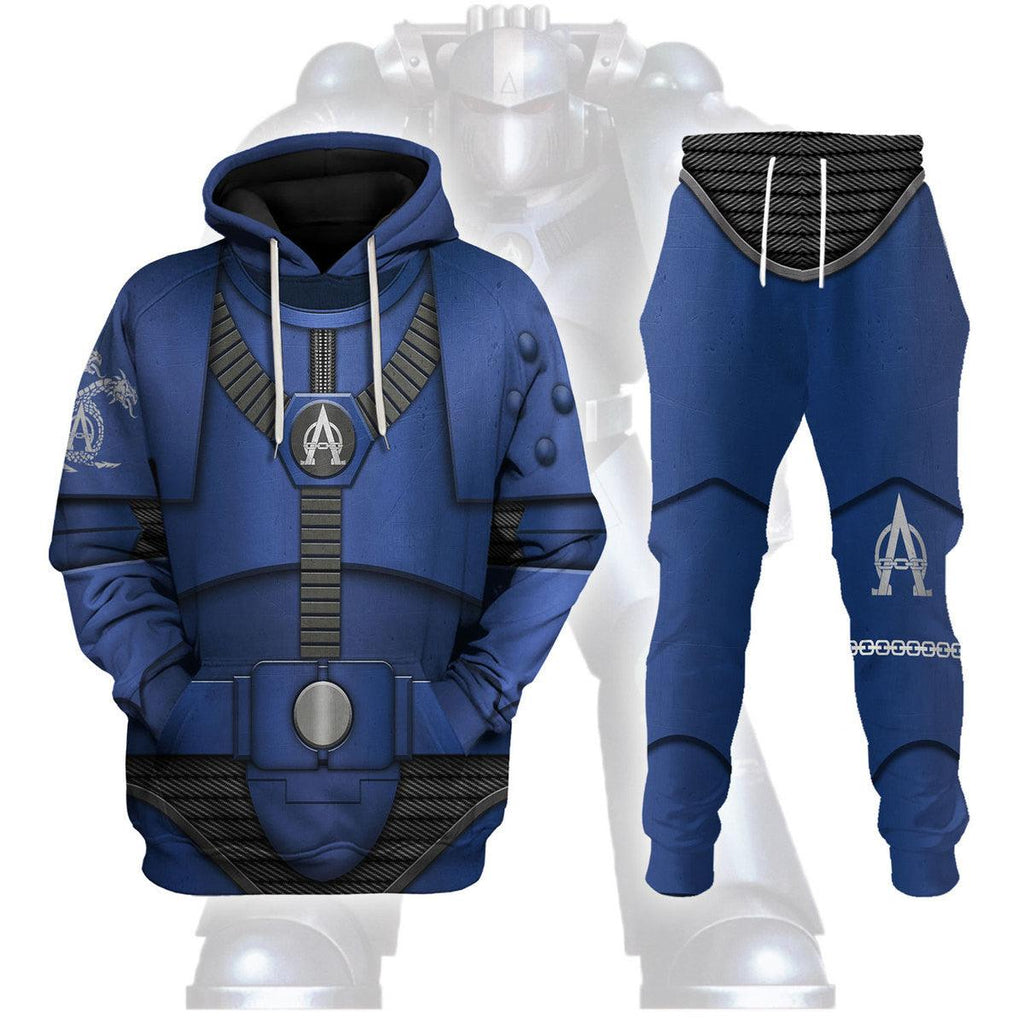 Pre-Heresy Alpha Legion Colour Scheme T-shirt Hoodie Sweatpants Cosplay - OodieGang