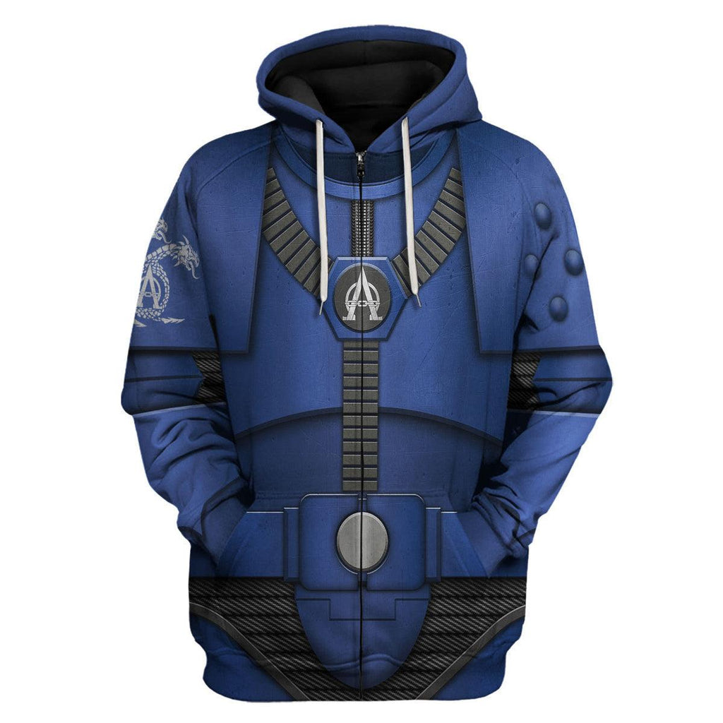 Pre-Heresy Alpha Legion Colour Scheme T-shirt Hoodie Sweatpants Cosplay - OodieGang