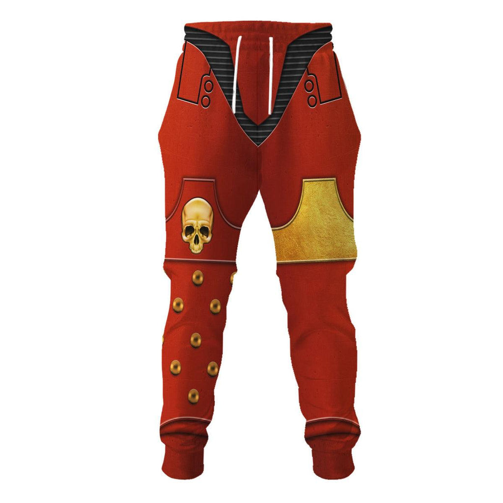 Pre-Heresy Blood Angels in Mark IV Maximus Power Armor T-shirt Hoodie Sweatpants Cosplay - OodieGang