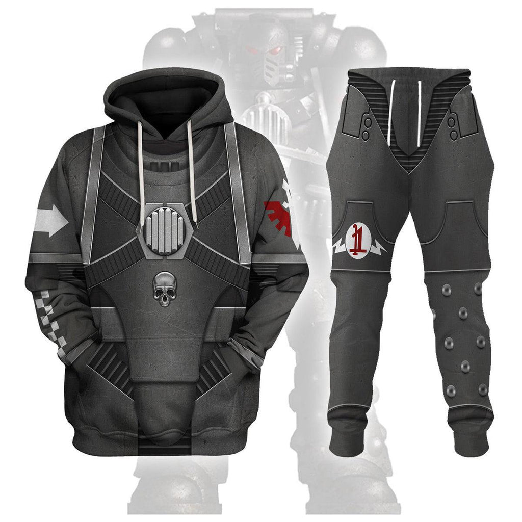 Pre-Heresy Dark Angels in Mark IV Maximus Power Armour T-shirt Hoodie Sweatpants Cosplay - OodieGang