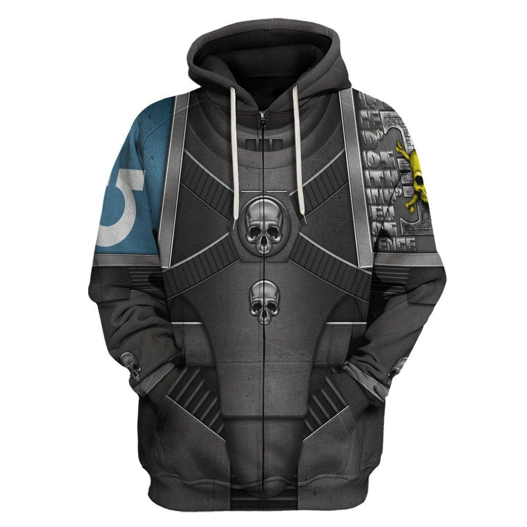 Pre-Heresy Deathwatch in Mark IV Maximus Power Armor T-shirt Hoodie Sweatpants Cosplay - OodieGang