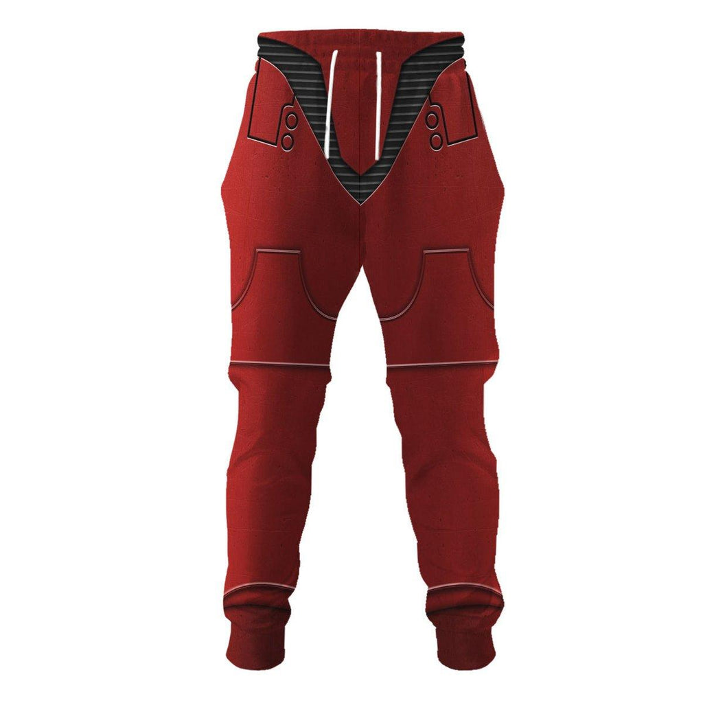 Pre-Heresy Flesh Tearers in Mark IV Maximus Power Armor T-shirt Hoodie Sweatpants Cosplay - OodieGang