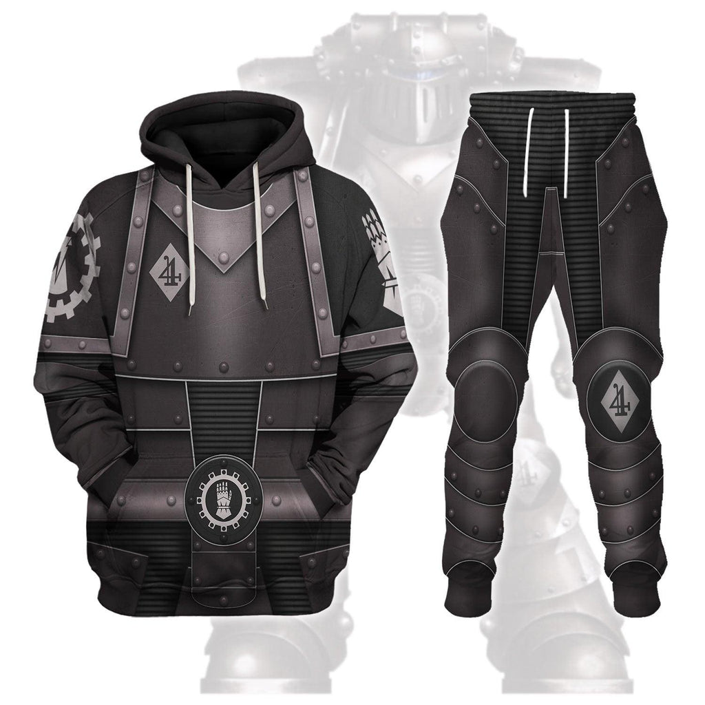 Pre-Heresy Iron Hands in Mark II Crusade T-shirt Hoodie Sweatpants Cosplay - OodieGang