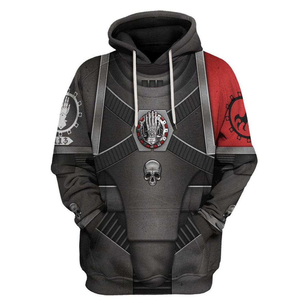 Pre-Heresy Iron Hands in Mark IV Maximus Power Armor T-shirt Hoodie Sweatpants Cosplay - OodieGang