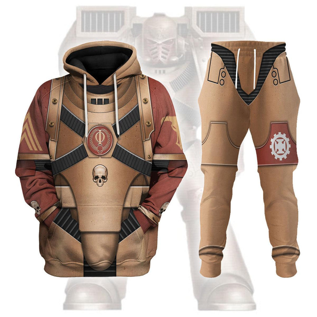 Pre-Heresy Minotaurs Marine Mark IV Armor T-shirt Hoodie Sweatpants Cosplay - OodieGang