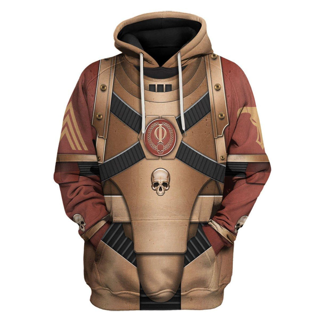 Pre-Heresy Minotaurs Marine Mark IV Armor T-shirt Hoodie Sweatpants Cosplay - OodieGang