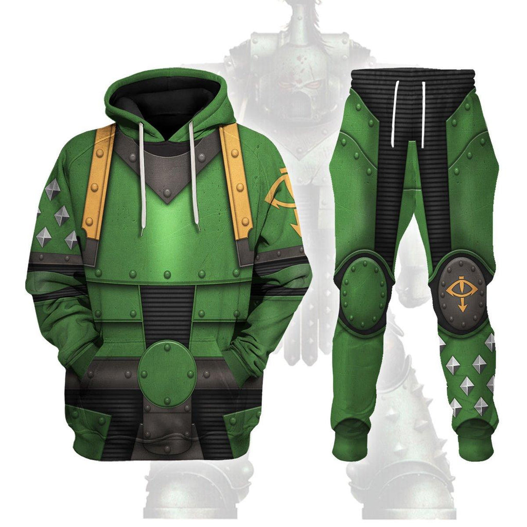 Pre-Heresy Sons of Horus Legion Colour Scheme T-shirt Hoodie Sweatpants Cosplay - OodieGang