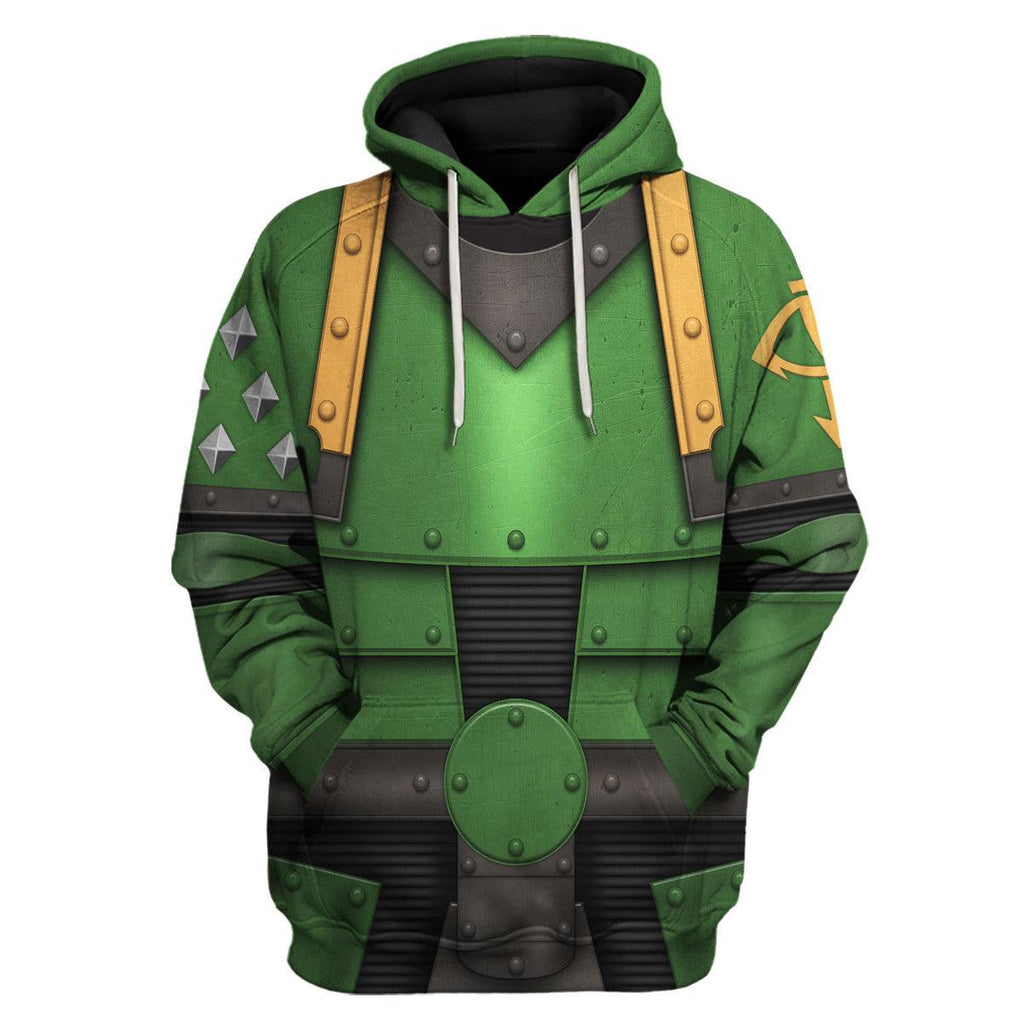 Pre-Heresy Sons of Horus Legion Colour Scheme T-shirt Hoodie Sweatpants Cosplay - OodieGang