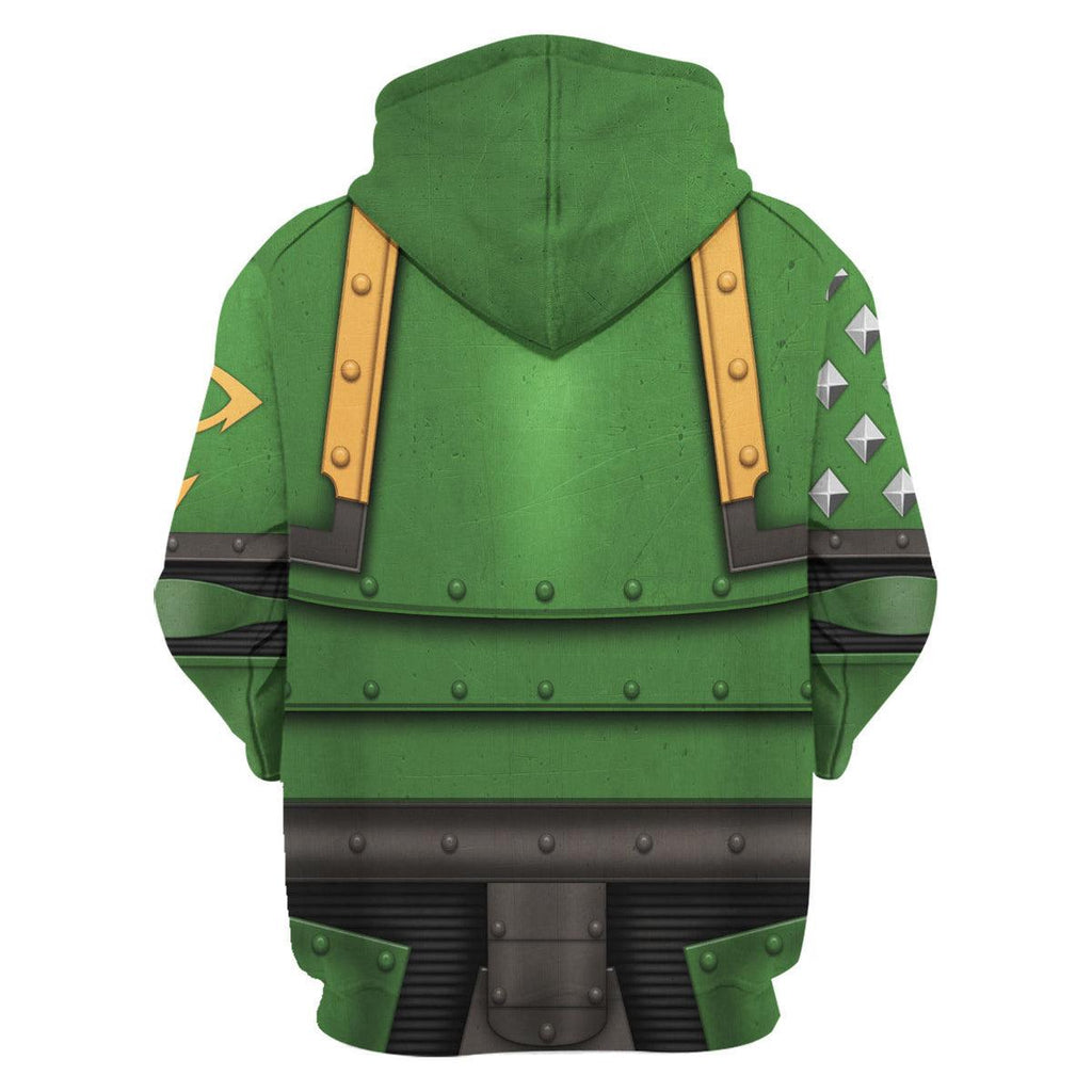 Pre-Heresy Sons of Horus Legion Colour Scheme T-shirt Hoodie Sweatpants Cosplay - OodieGang