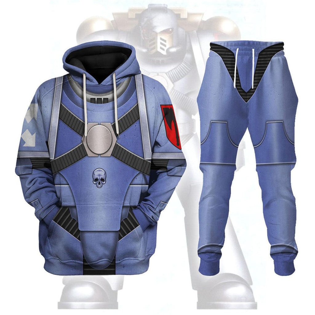 Pre-Heresy Space Wolves in Mark IV Maximus Power Armor T-shirt Hoodie Sweatpants Cosplay - OodieGang