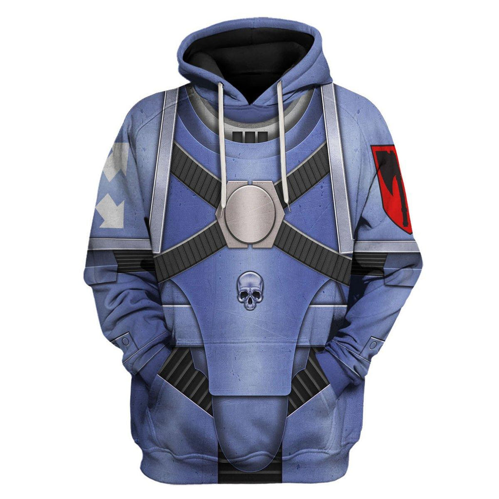 Pre-Heresy Space Wolves in Mark IV Maximus Power Armor T-shirt Hoodie Sweatpants Cosplay - OodieGang