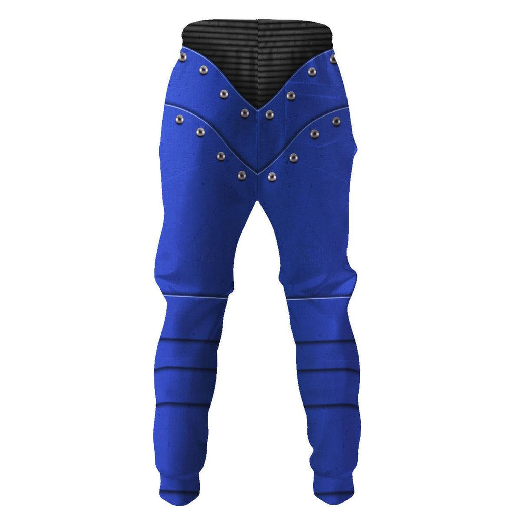 Pre-Heresy Ultramarines Legion in Mark II Crusade T-shirt Hoodie Sweatpants Cosplay - OodieGang