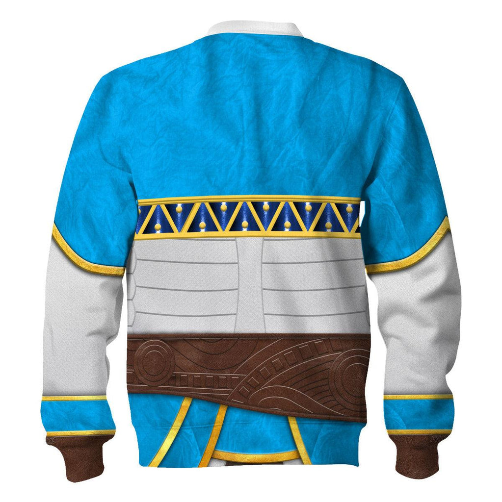 Princess Zelda Attire Unisex Hoodie Sweatshirt T-shirt Sweatpants Cosplay - DucG