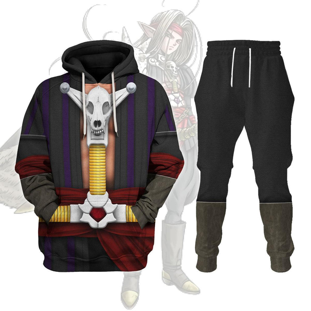 Psaro Dragon Quest Hoodie T-shirt Sweatpants Cosplay - DucG