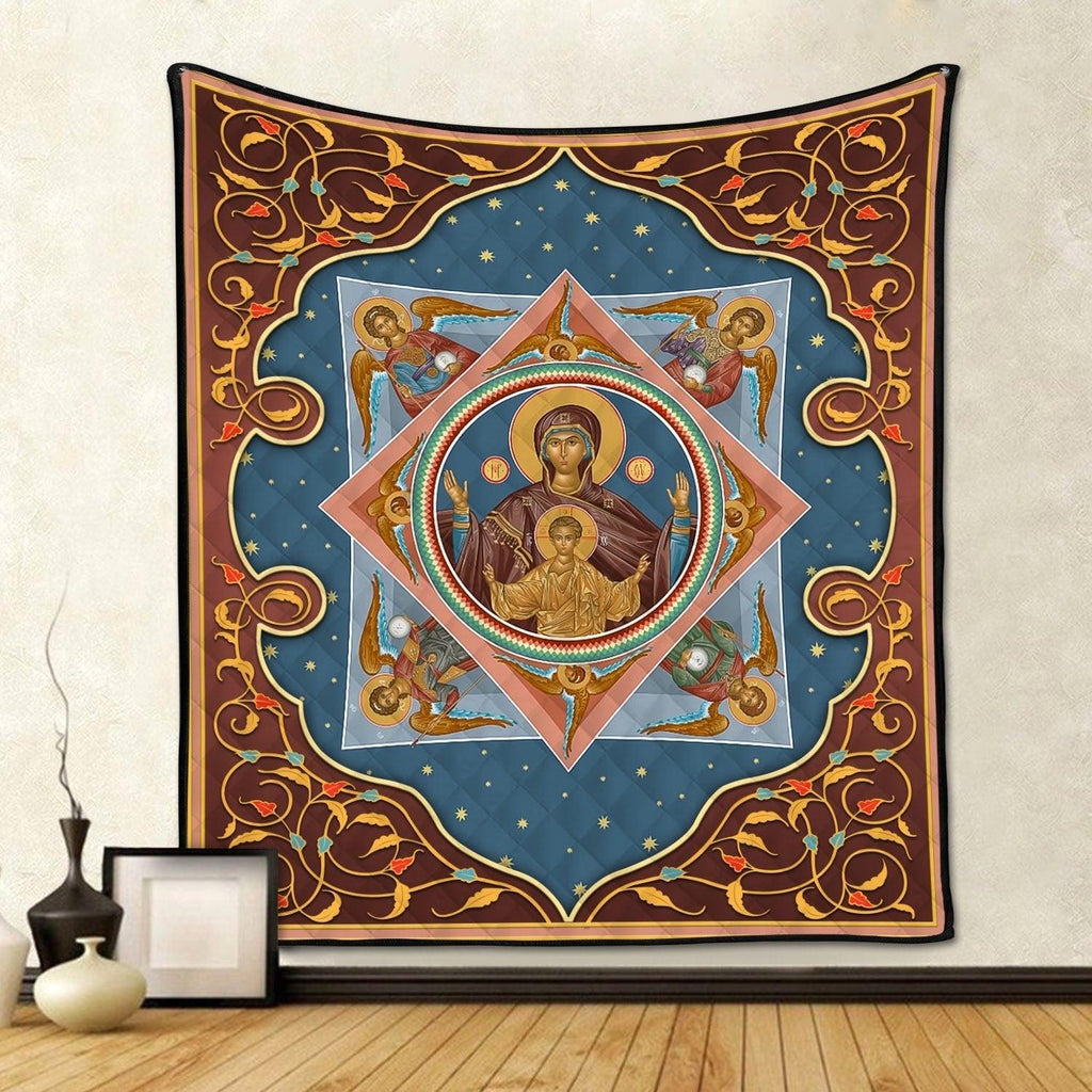 Quilt Jesus Greek Orthodoxy - OodieGang