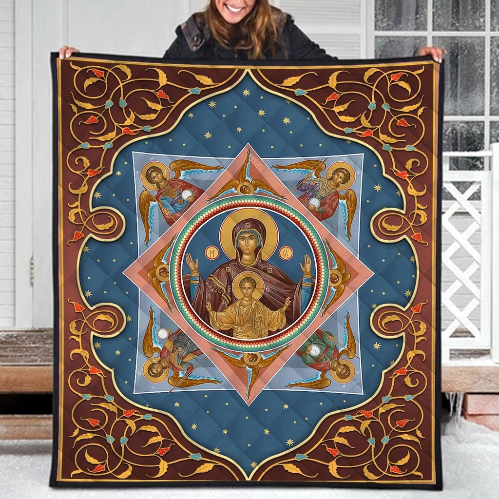 Quilt Jesus Greek Orthodoxy - OodieGang