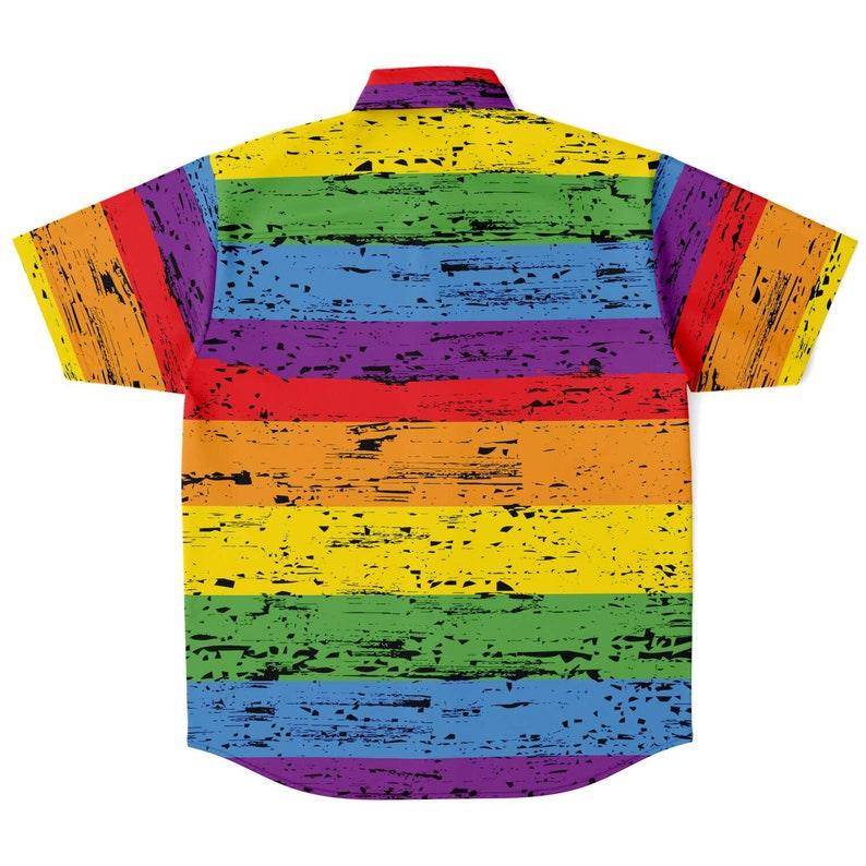 Rainbow Gay Pride Hawaiian Shirt - OodieGang