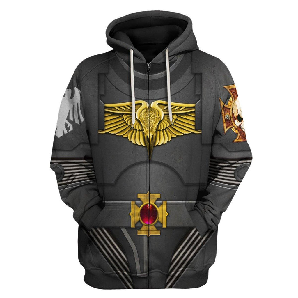 Raven Guard Indomitus Pattern Terminator Armor T-shirt Hoodie Sweatpants Cosplay - OodieGang