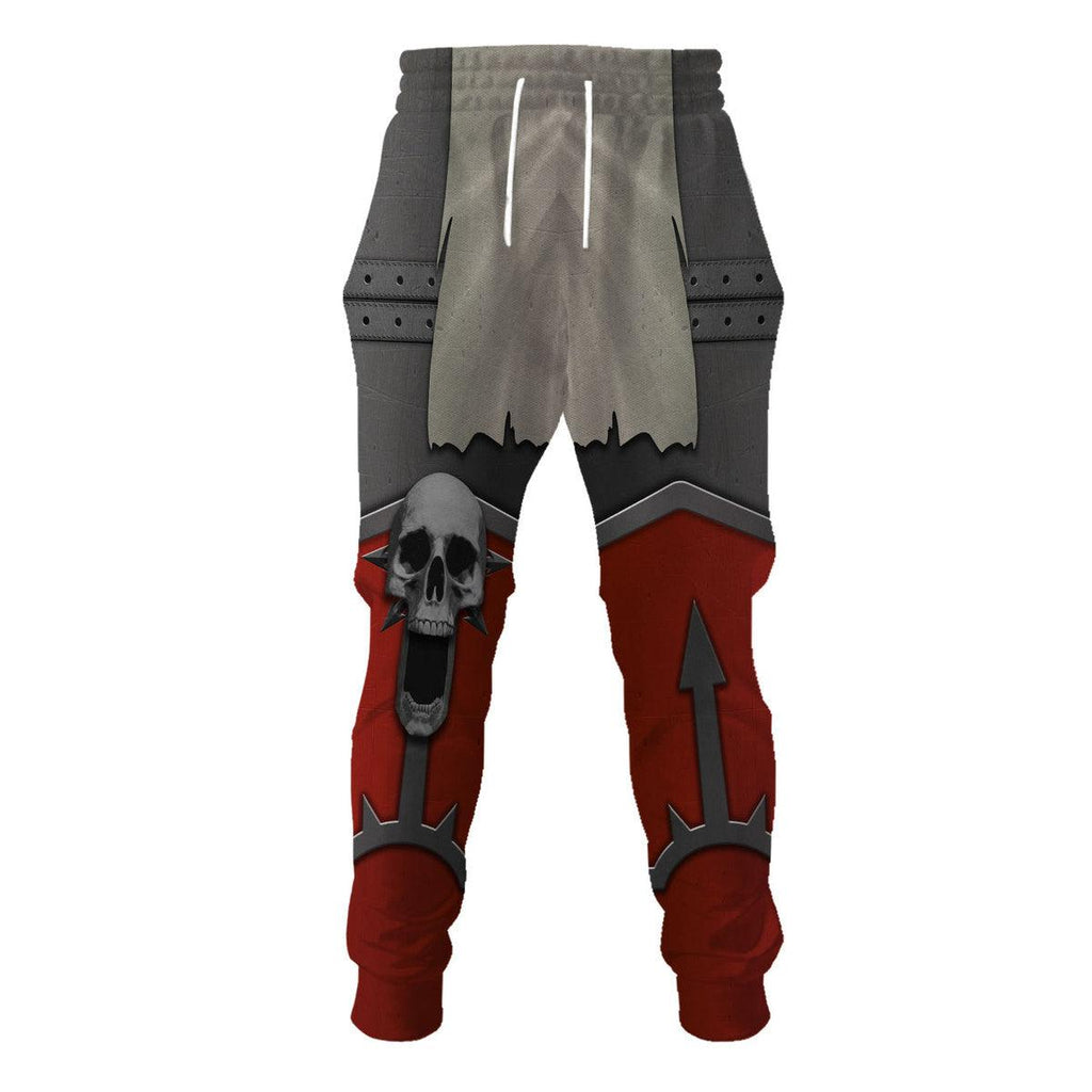 Red Corsairs Warband Colour Scheme T-shirt Hoodie Sweatpants Cosplay - OodieGang