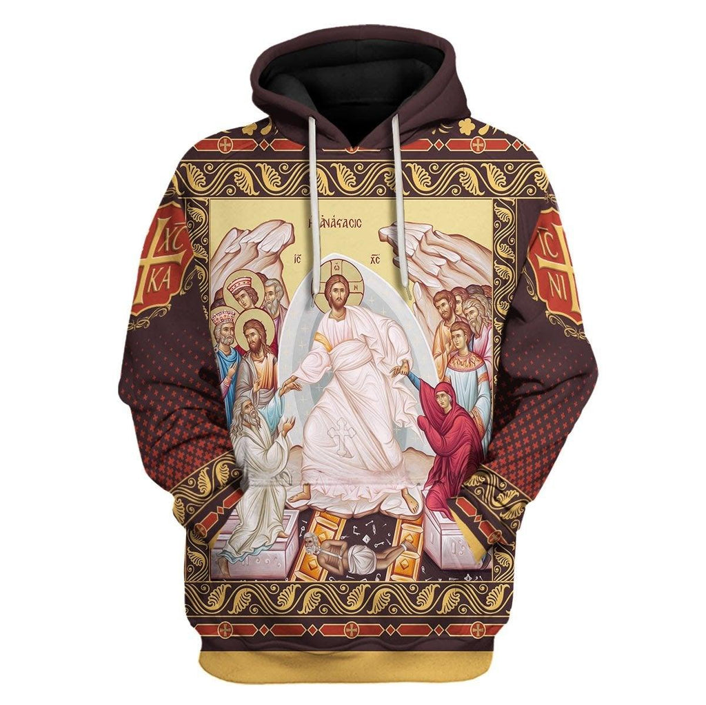 Resurrection of Christ Hoodie - OodieGang