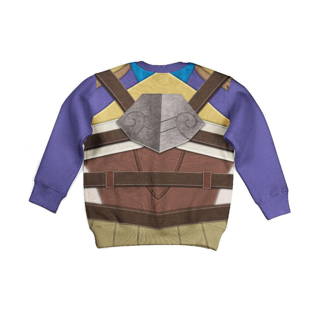 Revali Costume Kid Tops Hoodie Sweatshirt T-Shirt - OodieGang.com