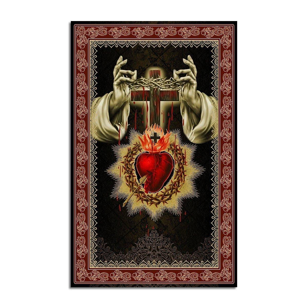Sacred Heart Rug – makerhuman.com
