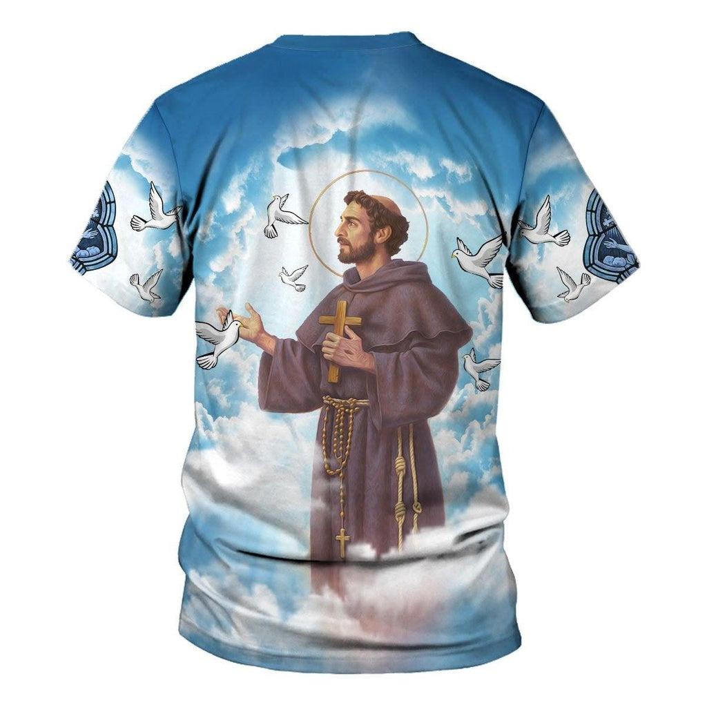 Saint Francis Of Assisi T-shirt - OodieGang