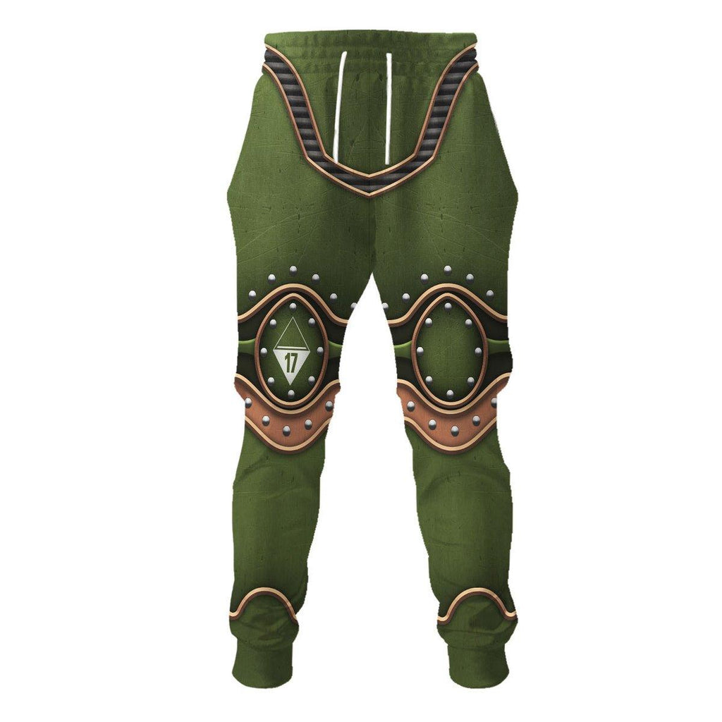 Salamanders in Mark III Power Armor T-shirt Hoodie Sweatpants Cosplay - OodieGang