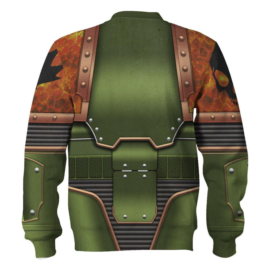 Salamanders in Mark III Power Armor T-shirt Hoodie Sweatpants Cosplay - OodieGang