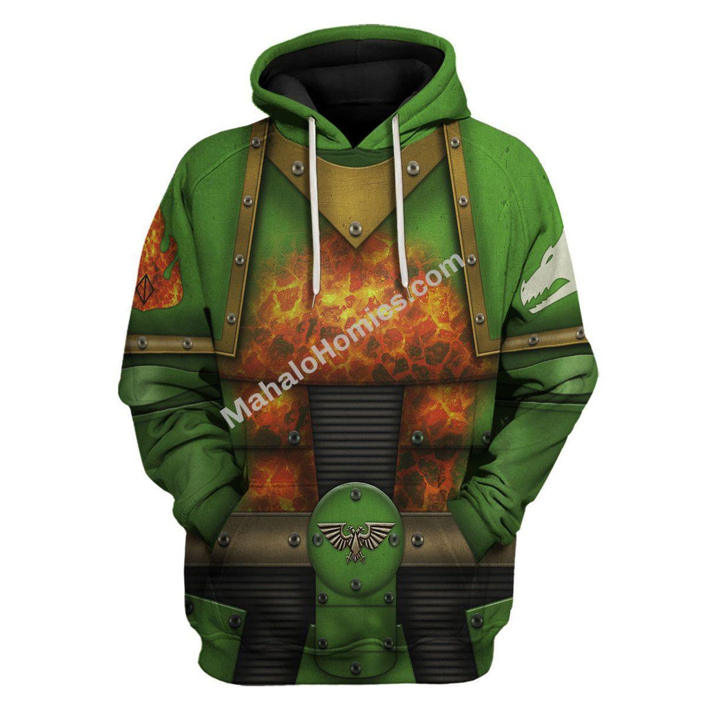 Salamanders Legions T-shirt Hoodie Sweatpants Cosplay - OodieGang