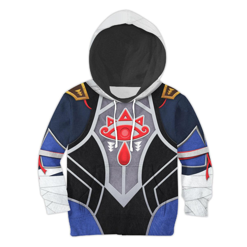 Sheik Zelda Costume Kid Tops Hoodie Sweatshirt T-Shirt - CustomsPig.com