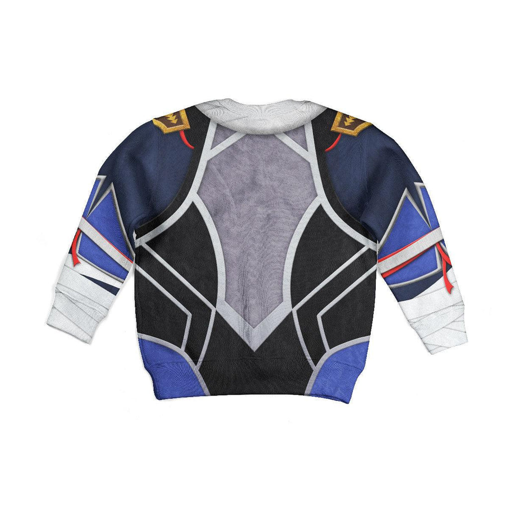 Sheik Zelda Costume Kid Tops Hoodie Sweatshirt T-Shirt - OodieGang.com