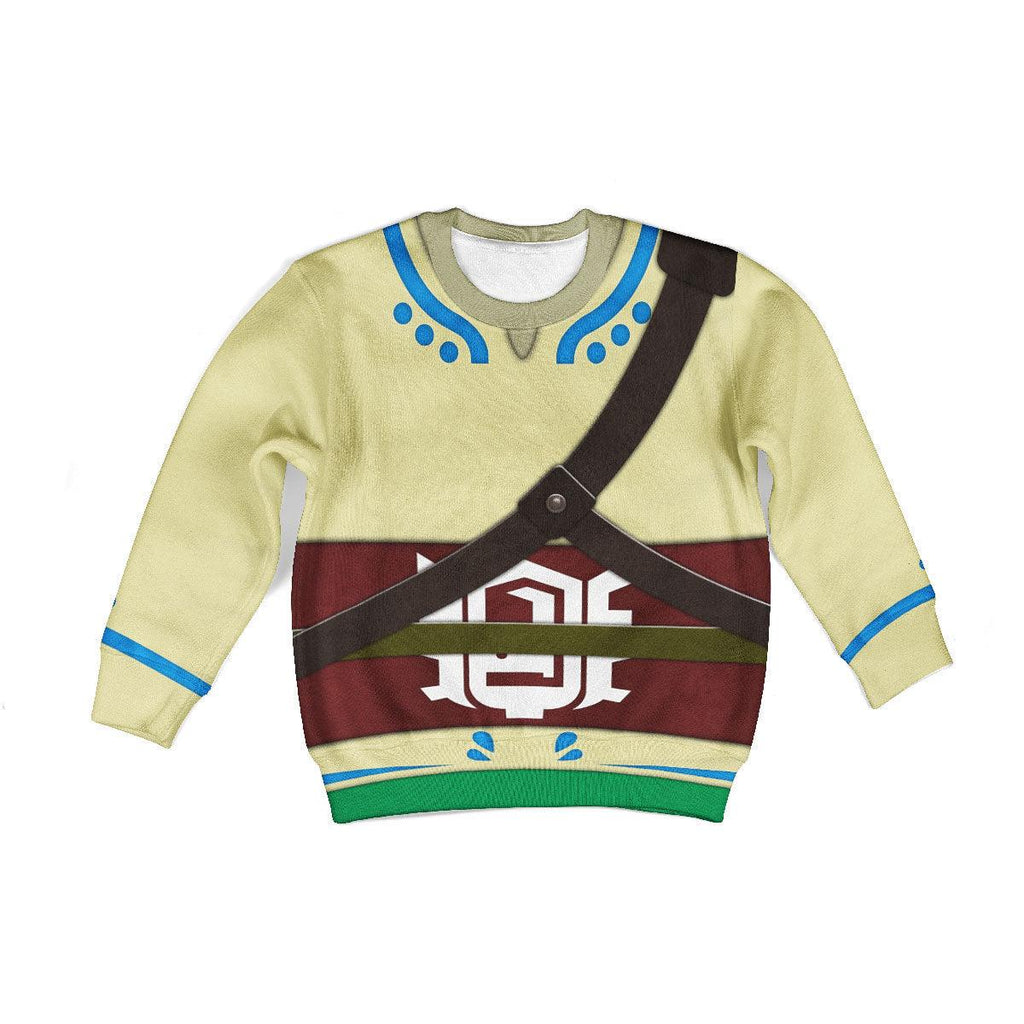 Skyloft Uniform - Skyward Sword Costume Kid Tops Hoodie Sweatshirt T-Shirt - OodieGang.com