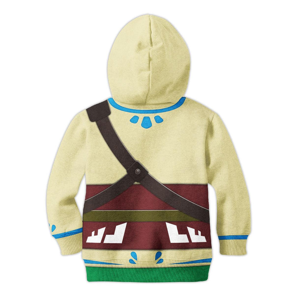 Skyloft Uniform - Skyward Sword Costume Kid Tops Hoodie Sweatshirt T-Shirt - OodieGang.com