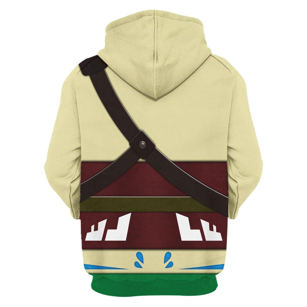 Skyloft Uniform - Skyward Sword Link Attire Unisex Hoodie Sweatshirt T-shirt Sweatpants Cosplay - OodieGang.com