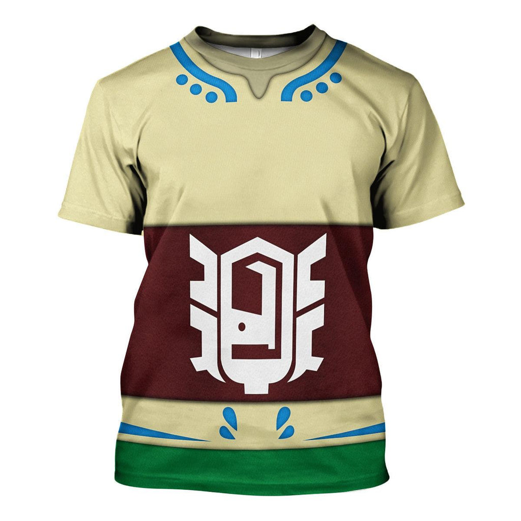 Skyloft Uniform - Skyward Sword Link New Attire Unisex Hoodie Sweatshirt T-shirt Sweatpants Cosplay - OodieGang.com