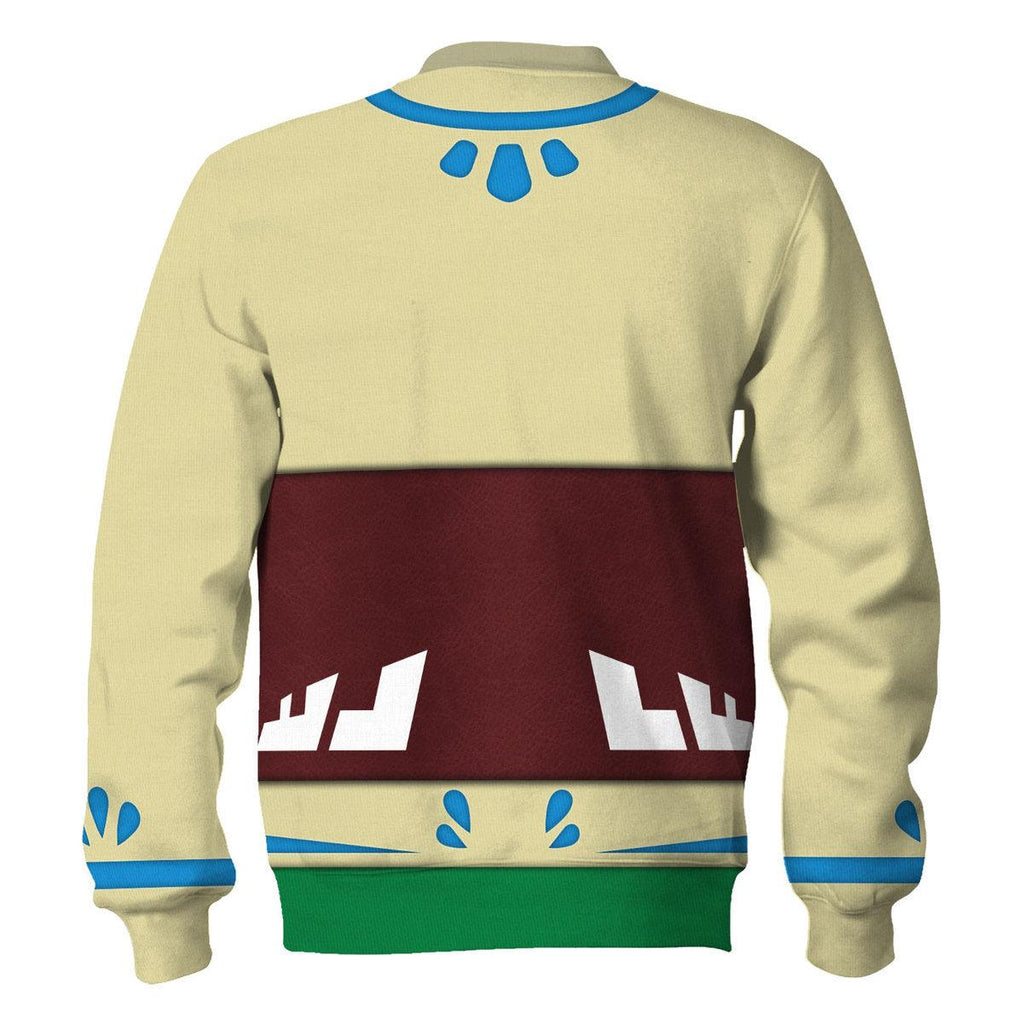 Skyloft Uniform - Skyward Sword Link New Attire Unisex Hoodie Sweatshirt T-shirt Sweatpants Cosplay - OodieGang.com