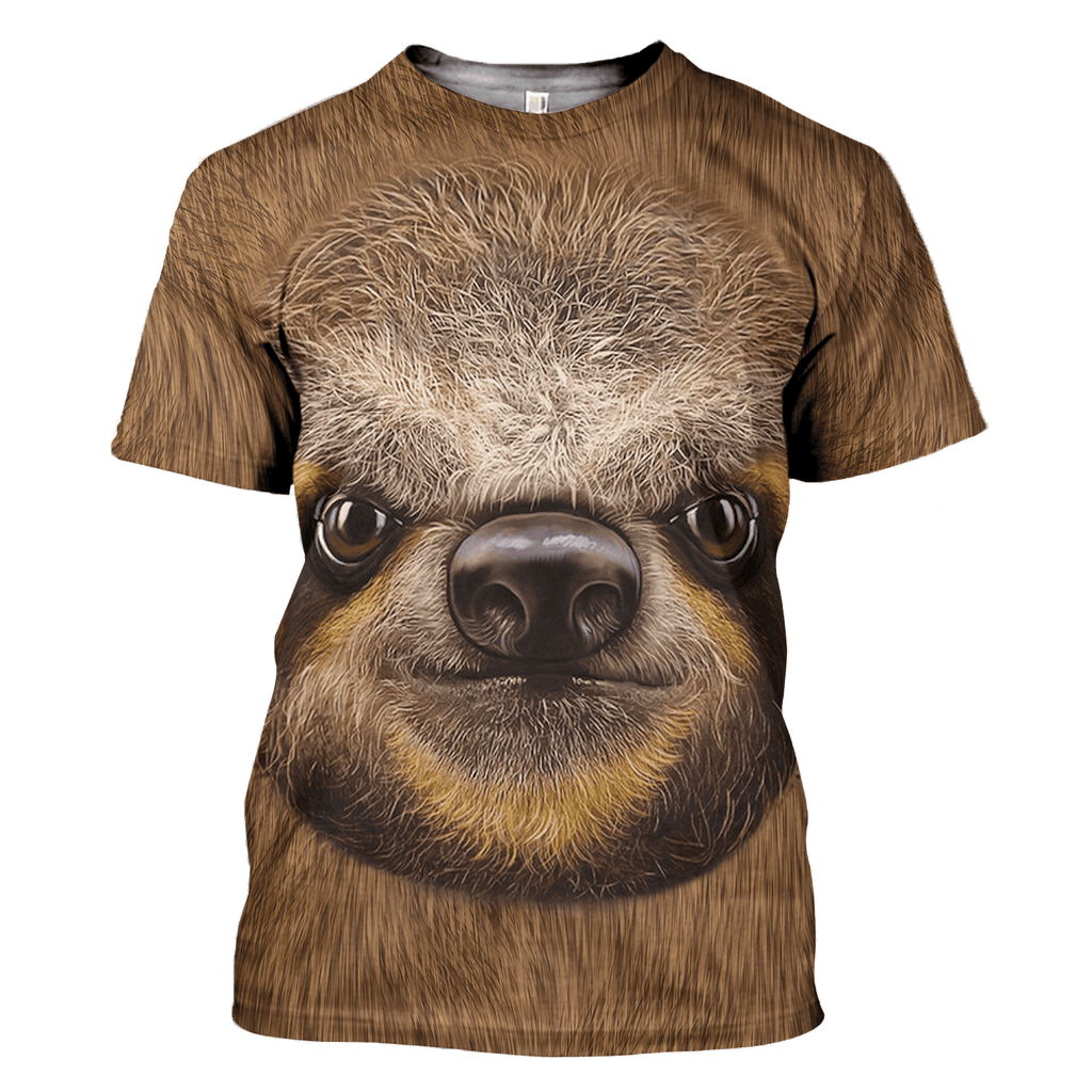 Sloth Animal Cosplay T-shirt Hoodie Sweatpants Apparel - OodieGang