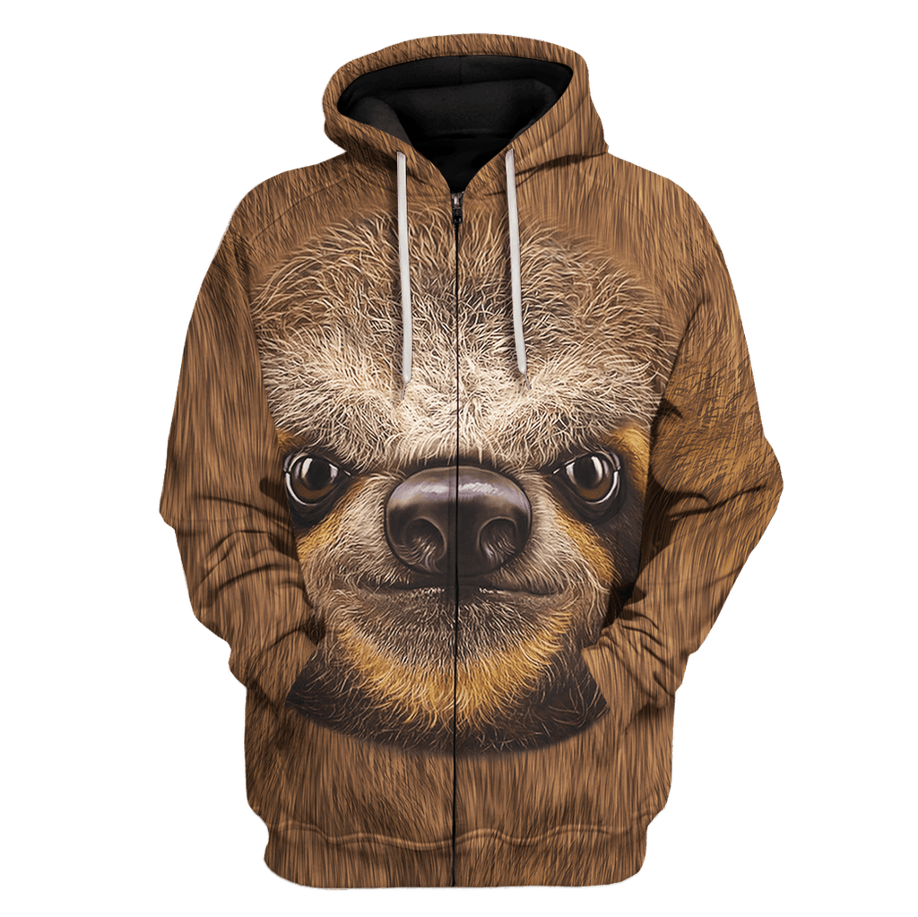 Sloth Animal Cosplay T-shirt Hoodie Sweatpants Apparel - OodieGang