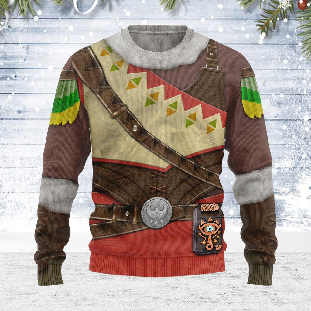 Snowquill Armor Themed Costume Unisex Christmas Wool Sweater - OodieGang.com