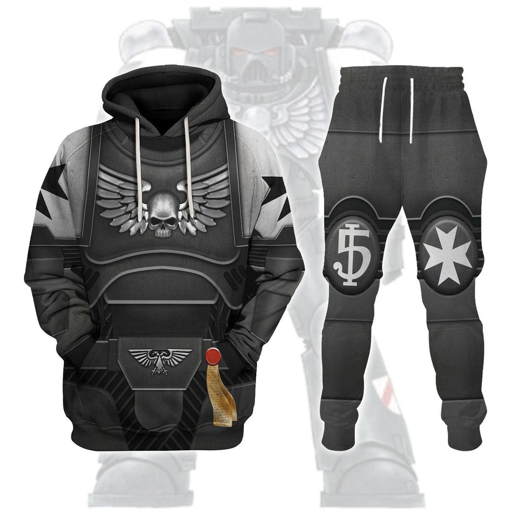 Space Marines Black Templars T-shirt Hoodie Sweatpants Cosplay - OodieGang