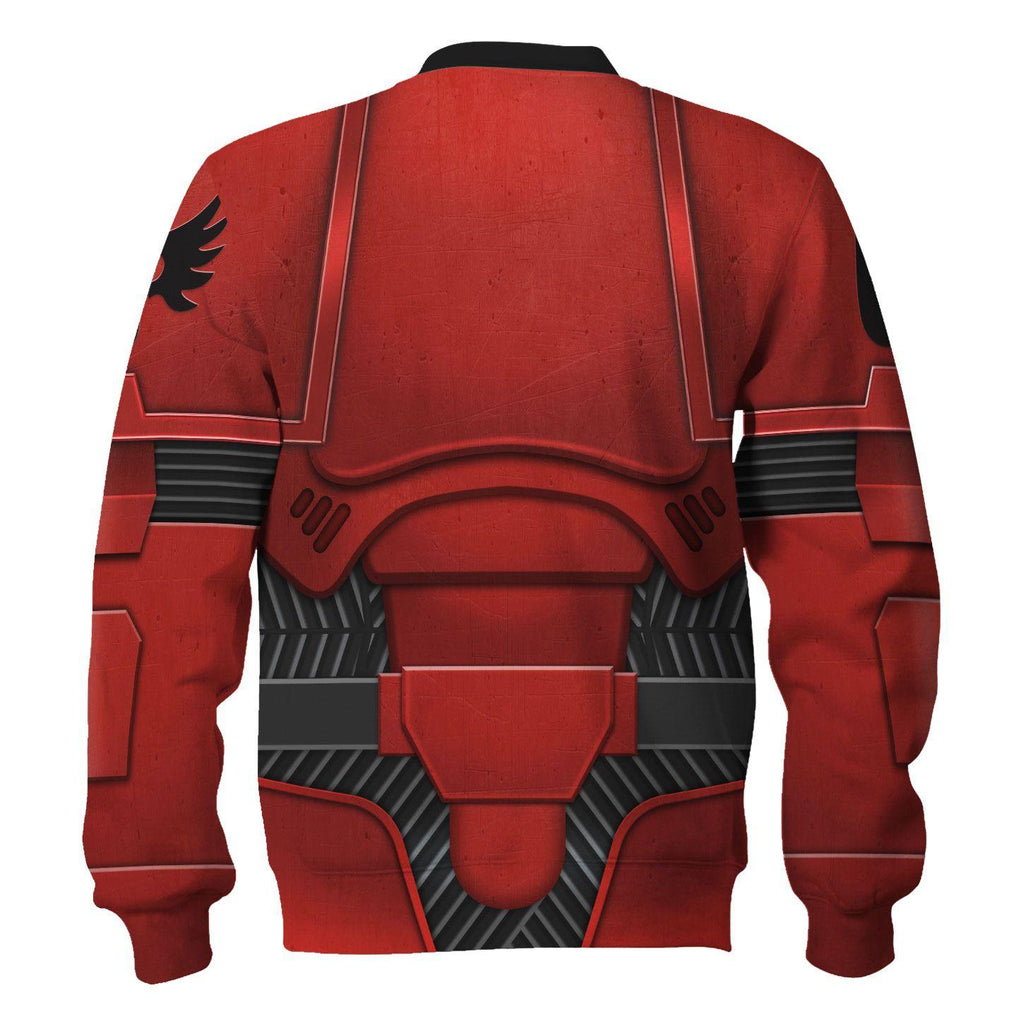 Space Marines Blood Angels V2 T-shirt Hoodie Sweatpants Cosplay - OodieGang