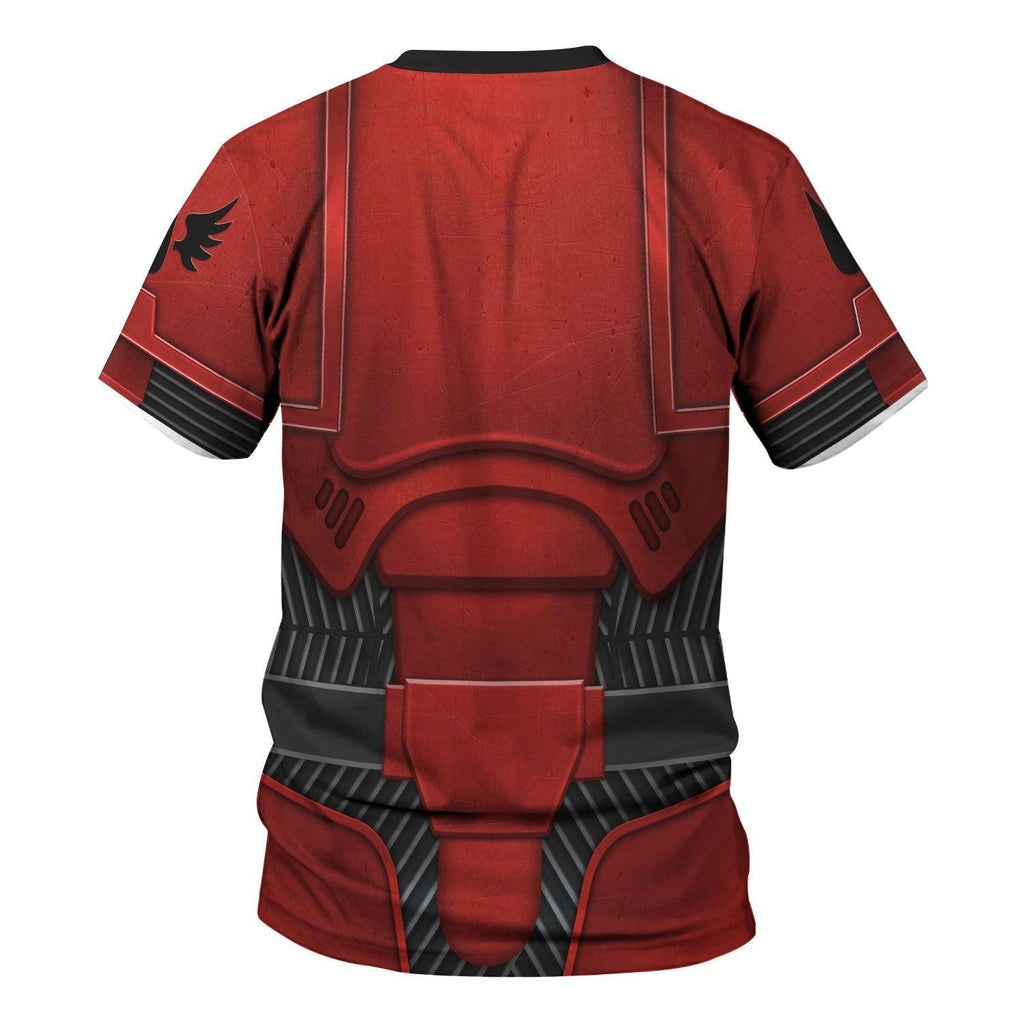 Space Marines Blood Angels V2 T-shirt Hoodie Sweatpants Cosplay - OodieGang