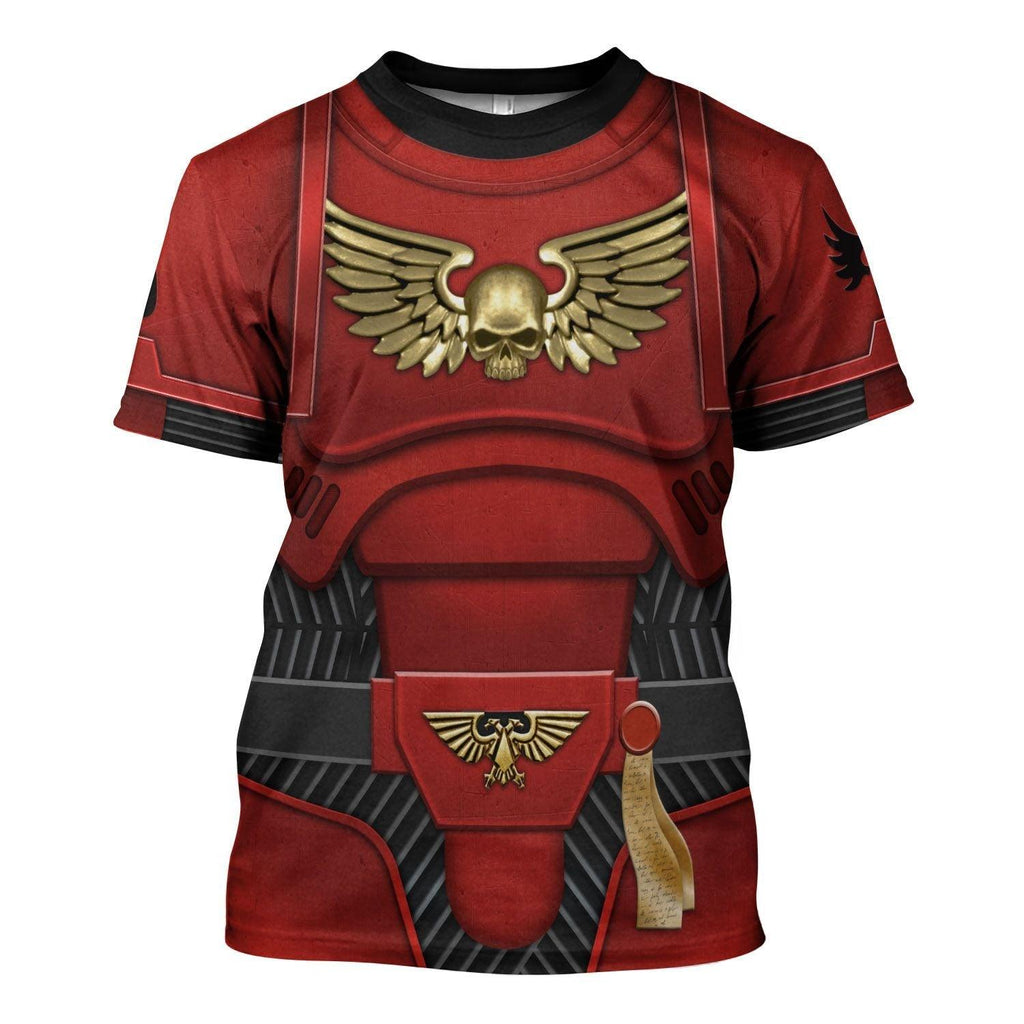 Space Marines Blood Angels V2 T-shirt Hoodie Sweatpants Cosplay - OodieGang