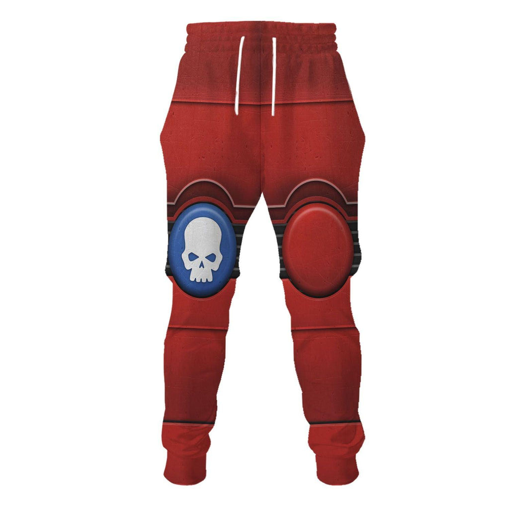 Space Marines Blood Angels V2 T-shirt Hoodie Sweatpants Cosplay - OodieGang