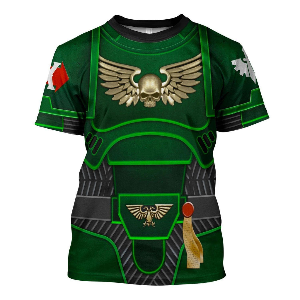 Space Marines Dark Angels T-shirt Hoodie Sweatpants Cosplay - OodieGang