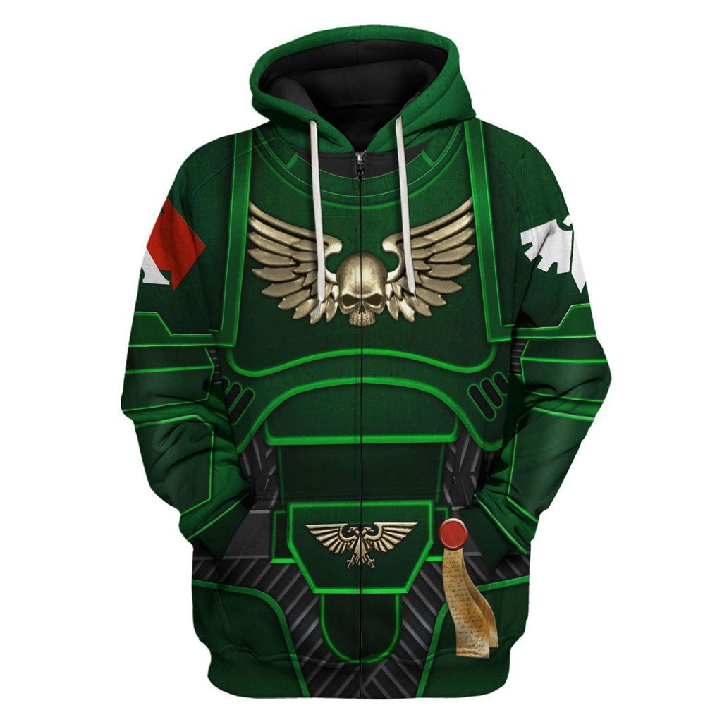 Space Marines Dark Angels T-shirt Hoodie Sweatpants Cosplay - OodieGang